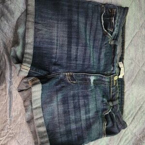 Women's Blue Denim Shorts KanKan Xl